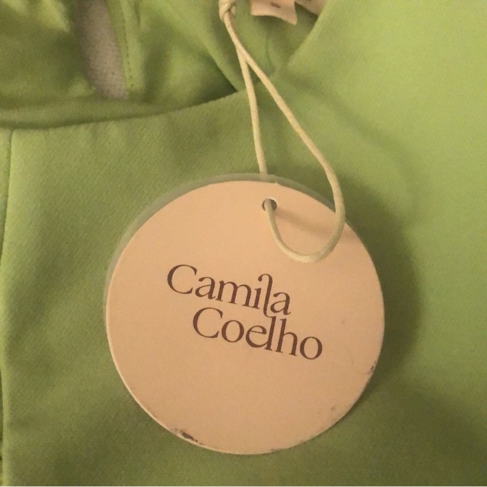CAMILA COELHO cropped top green Size S - Picture 5 of 10